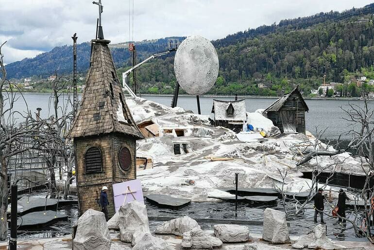 Lake Stage in Bregenz